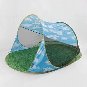 BAGGU Pop-Up Tent Clouds and Grass